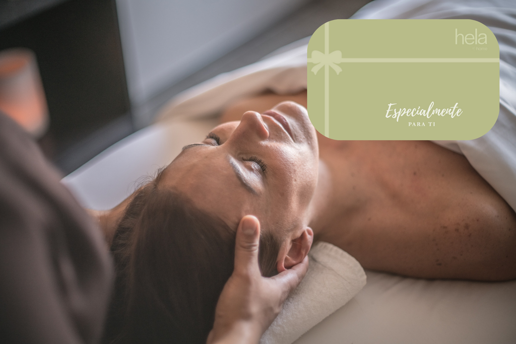 Certificado Paquete Masaje 60 min + Facial 60 min